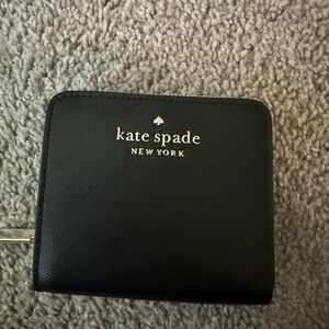 Kate Spade Black Zip Wallet